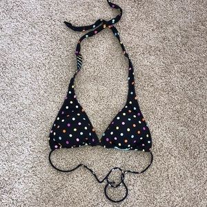 Reversible triangle bikini top